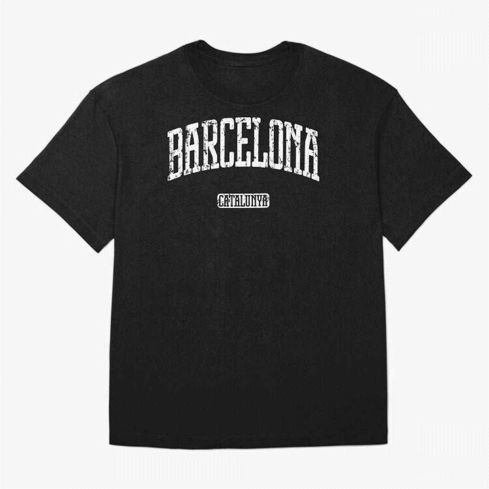 Barcelona (White Print) Essential T-Shirt Carry National Pride through FIFA World Cup 2026 USA Canada Mexico Spirit, Driven by Spain, Neymar, Haaland and Cristiano Ronaldo, Stadium Memories, Football Loyalty, International Chants and Championship