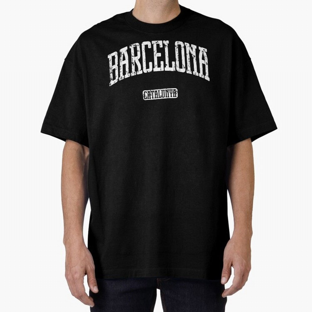 Barcelona (White Print) Essential T-Shirt Carry National Pride through FIFA World Cup 2026 USA Canada Mexico Spirit, Driven by Spain, Neymar, Haaland and Cristiano Ronaldo, Stadium Memories, Football Loyalty, International Chants and Championship