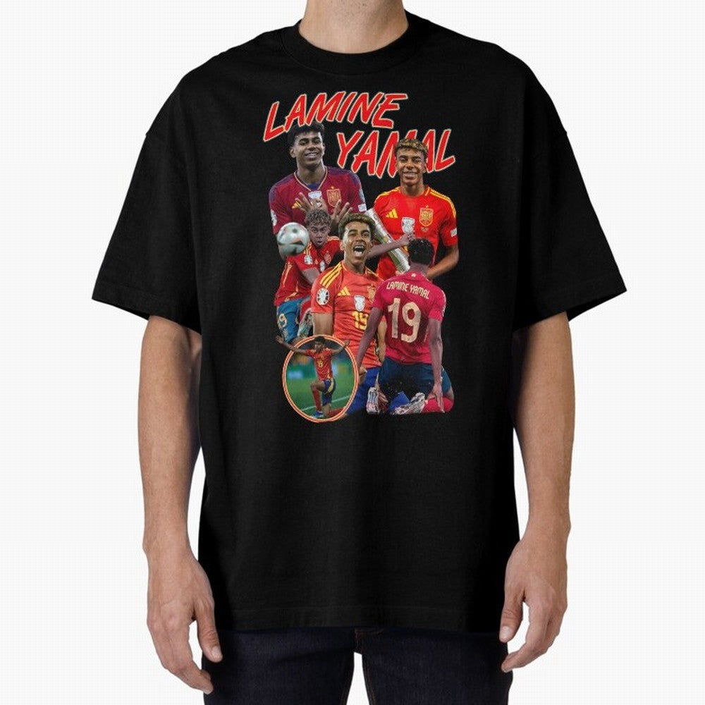 Lamine Yamal - Wonderkid Classic T-Shirt Make Memories around FIFA World Cup 2026 USA Canada Mexico Spirit, Filled with France, Mbappe and Neymar, Football Festival Excitement, Trophy Ambitions, Country Rivalries and Star Player Buzz; Created for