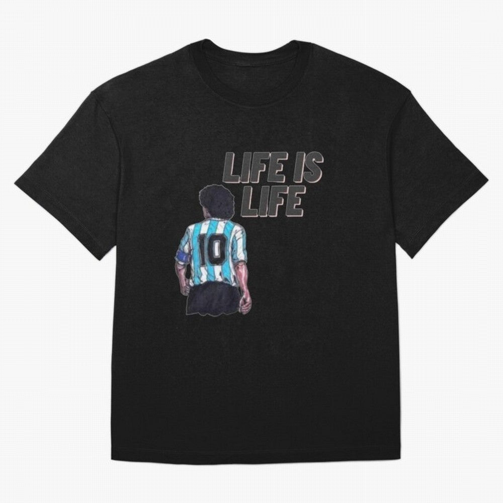 Life Is Life Classic T-Shirt Carry the Colors and Pride of FIFA World Cup 2026 Filled with Messi, Neymar and Mbappe, Portugal, Spain and Germany Energy, Championship Spirit, Famous Goals, Roaring Crowds and International Football Unity; Perfect for