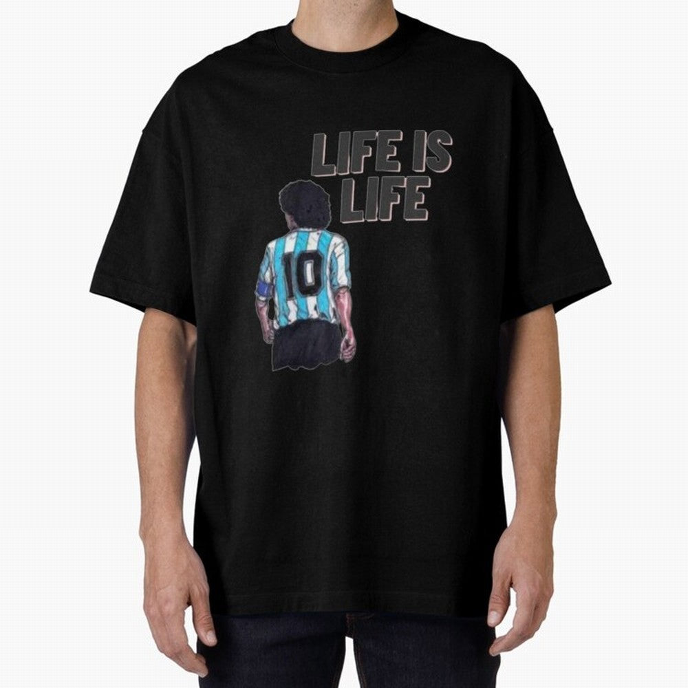 Life Is Life Classic T-Shirt Carry the Colors and Pride of FIFA World Cup 2026 Filled with Messi, Neymar and Mbappe, Portugal, Spain and Germany Energy, Championship Spirit, Famous Goals, Roaring Crowds and International Football Unity; Perfect for