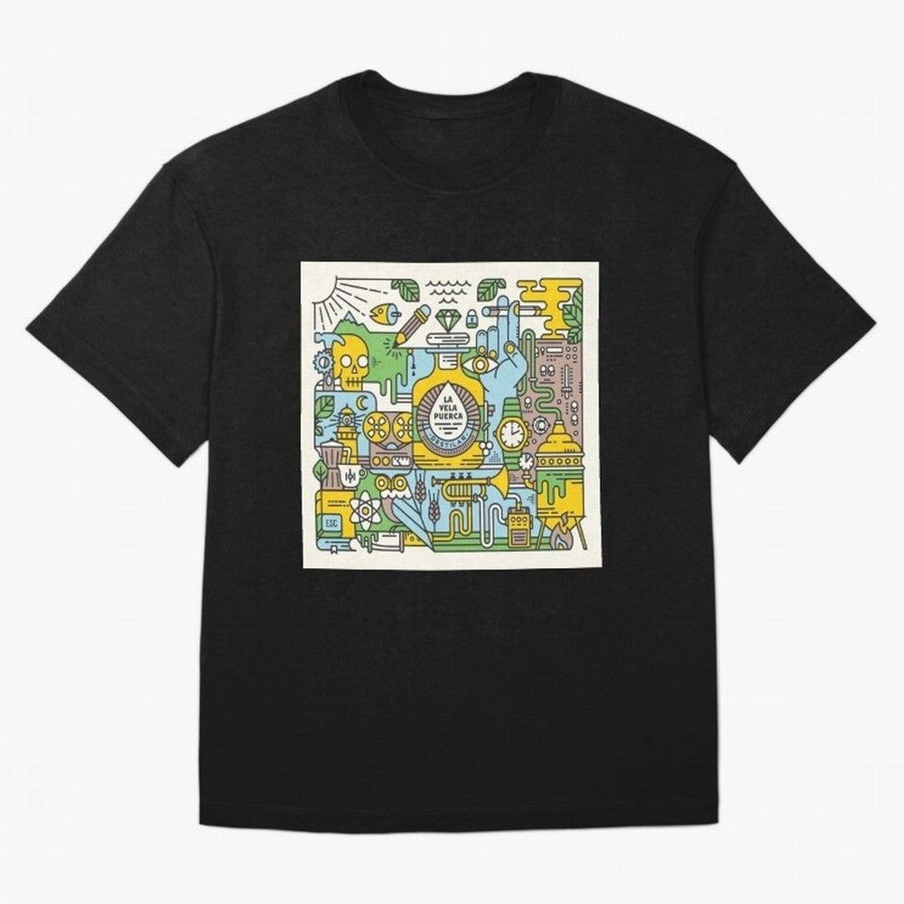 LA VELA PUERCA ROCK Oversized T-Shirt Celebrate the Stars of FIFA World Cup 2026 USA Canada Mexico for Fans of Neymar and Argentina, France and Brazil, Bringing Stadium Chants, National Pride, Trophy Dreams and Unforgettable Football Memories;