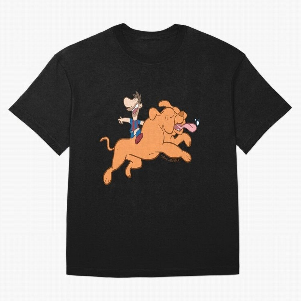Messi and his dog Classic T-Shirt Make Every Kick Count in FIFA World Cup 2026 Spirit, Celebrating Brazil, Portugal and Argentina, CR7, Champion Mindset, Group Stage Buzz, Knockout Tension and Passionate Fan Culture; Created for Match Day Parties,