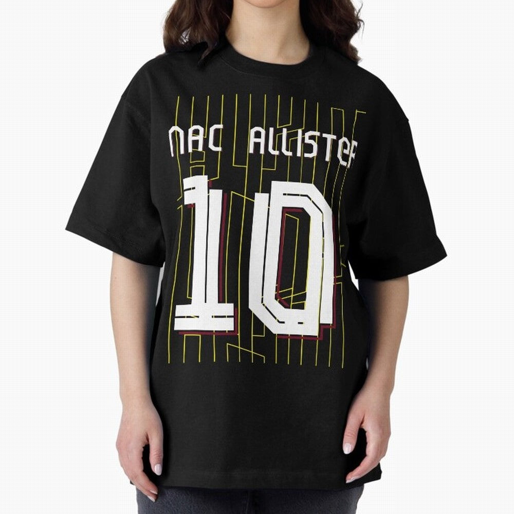 Alexis Mac Allister 10 Liverpool Home Jersey 24/25 Classic T-Shirt Fuel the Hype around Global Football Passion for FIFA World Cup 2026 USA Canada Mexico, Highlighting Cristiano Ronaldo, Portugal, Football Festival Excitement, Trophy Ambitions,