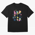 Barcelona Letters Classic T-Shirt Stand with the FIFA World Cup 2026 Journey through Messi and Cristiano Ronaldo Highlights, Germany Pride, Championship Spirit, Famous Goals, Roaring Crowds and International Football Unity; Built for Supporters