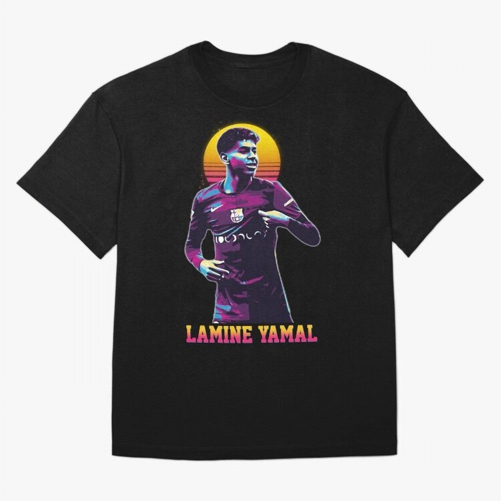 LAMINE YAMAL Oversized T-Shirt Keep Football History Alive during FIFA World Cup 2026 for Fans of Messi and Argentina, France and Brazil, Bringing Champion Mindset, Group Stage Buzz, Knockout Tension and Passionate Fan Culture; Made for Collectors