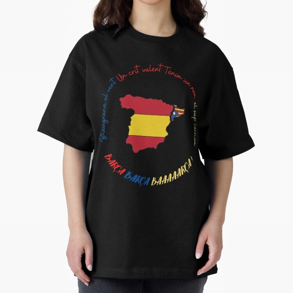 Visca Barca Classic T-Shirt Fuel Match Day Hype around FIFA World Cup 2026, Messi, Portugal, Spain and Germany, Global Supporter Spirit, Legendary Goals, National Colors and Tournament Celebration; Great for Watch Parties, Sports Bars, Family