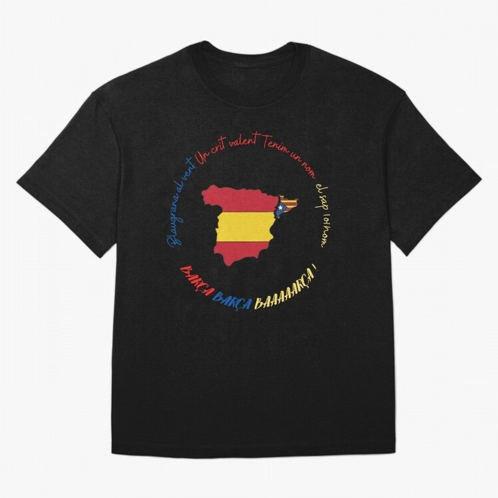 Visca Barca Classic T-Shirt Fuel Match Day Hype around FIFA World Cup 2026, Messi, Portugal, Spain and Germany, Global Supporter Spirit, Legendary Goals, National Colors and Tournament Celebration; Great for Watch Parties, Sports Bars, Family