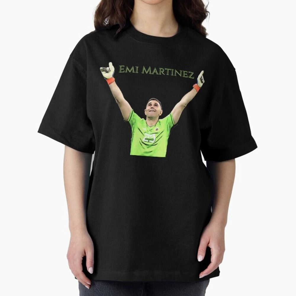 Emi Martinez Classic T-Shirt Show Fan Pride Across Match Day Hype around FIFA World Cup 2026, Mbappe and Neymar, Germany, Retro Football Energy, Iconic Rivalries, Trophy Chase Drama and Stadium Atmosphere; Built for Supporters Chasing Trophy