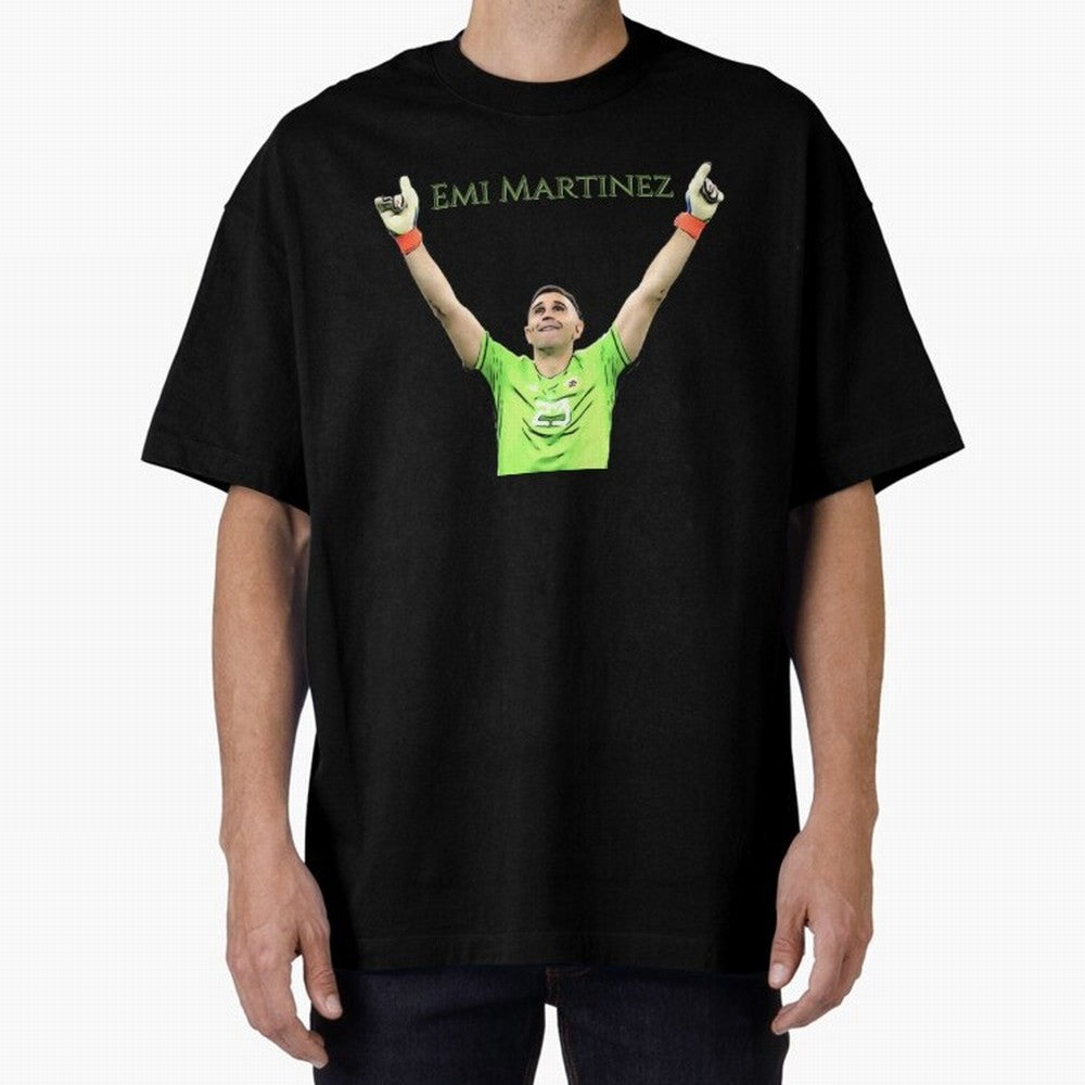 Emi Martinez Classic T-Shirt Show Fan Pride Across Match Day Hype around FIFA World Cup 2026, Mbappe and Neymar, Germany, Retro Football Energy, Iconic Rivalries, Trophy Chase Drama and Stadium Atmosphere; Built for Supporters Chasing Trophy