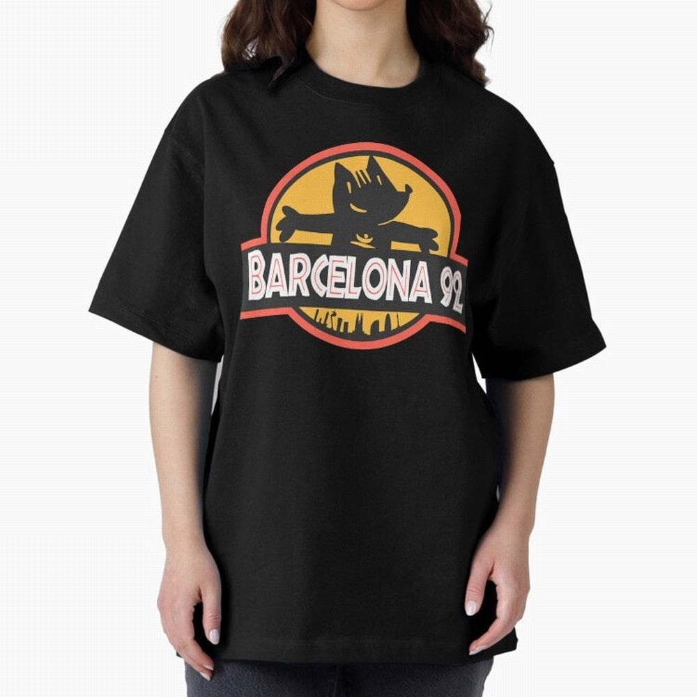 Barcelona 92 Classic T-Shirt Elevate Global Football Passion for FIFA World Cup 2026 Group Stage, Featuring Messi, CR7 and Mbappe, England, Match Day Excitement, Supporter Culture, Golden Goals and Global Football Passion; Perfect for People Who