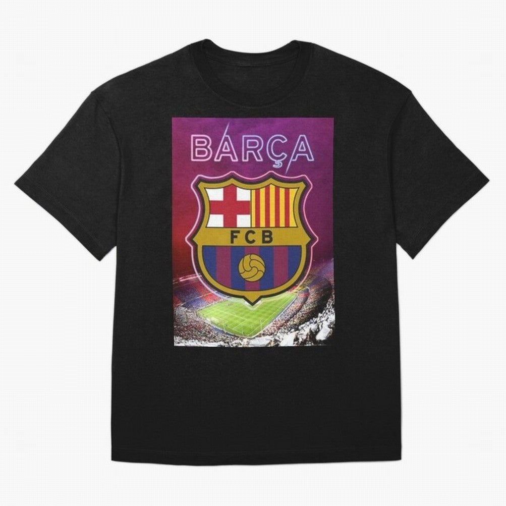barcelona fc Classic T-Shirt Honor the Beautiful Game during Match Day Hype around FIFA World Cup 2026 Group Stage, Messi, Argentina, France and Brazil, Retro Football Energy, Iconic Rivalries, Trophy Chase Drama and Stadium Atmosphere; Great for