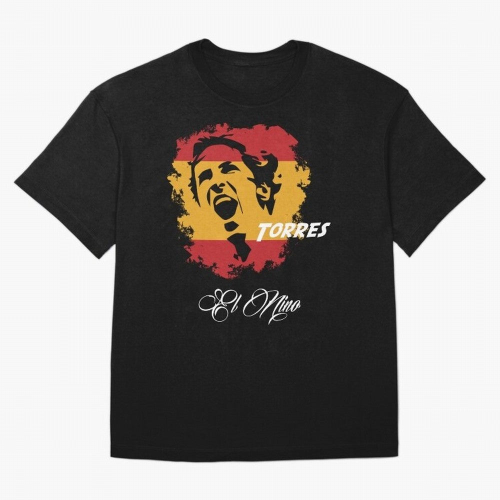 SPAIN FERNANDO TORRES WC 14 FOOTBALL T-SHIRT Essential T-Shirt Follow the Road to Match Day Hype around FIFA World Cup 2026 USA Canada Mexico, Messi, CR7 and Mbappe, France and Portugal, Supporter Pride, Iconic Celebrations, Legendary Names and