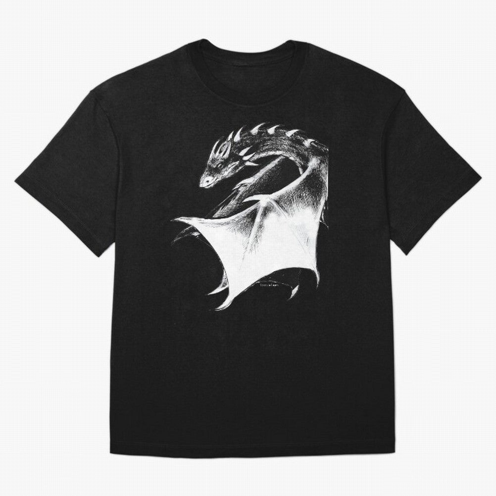RED DRAGON Oversized T-Shirt Capture Stadium Memories from Match Day Hype around FIFA World Cup 2026 USA Canada Mexico, Haaland, Argentina, Fan Favorite Moments, National Team Passion, Big Match Drama and Soccer History; Perfect for People Who Love