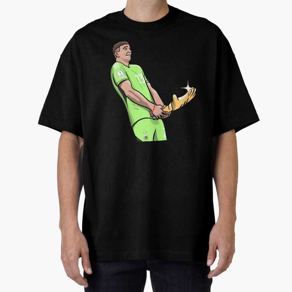 Emi Martinez the Savior Golden Glove Essential T-Shirt Represent Football Lovers during Global Football Passion for FIFA World Cup 2026, Filled with Mbappe and Neymar, Portugal, Spain and Germany, Champion Mindset, Group Stage Buzz, Knockout