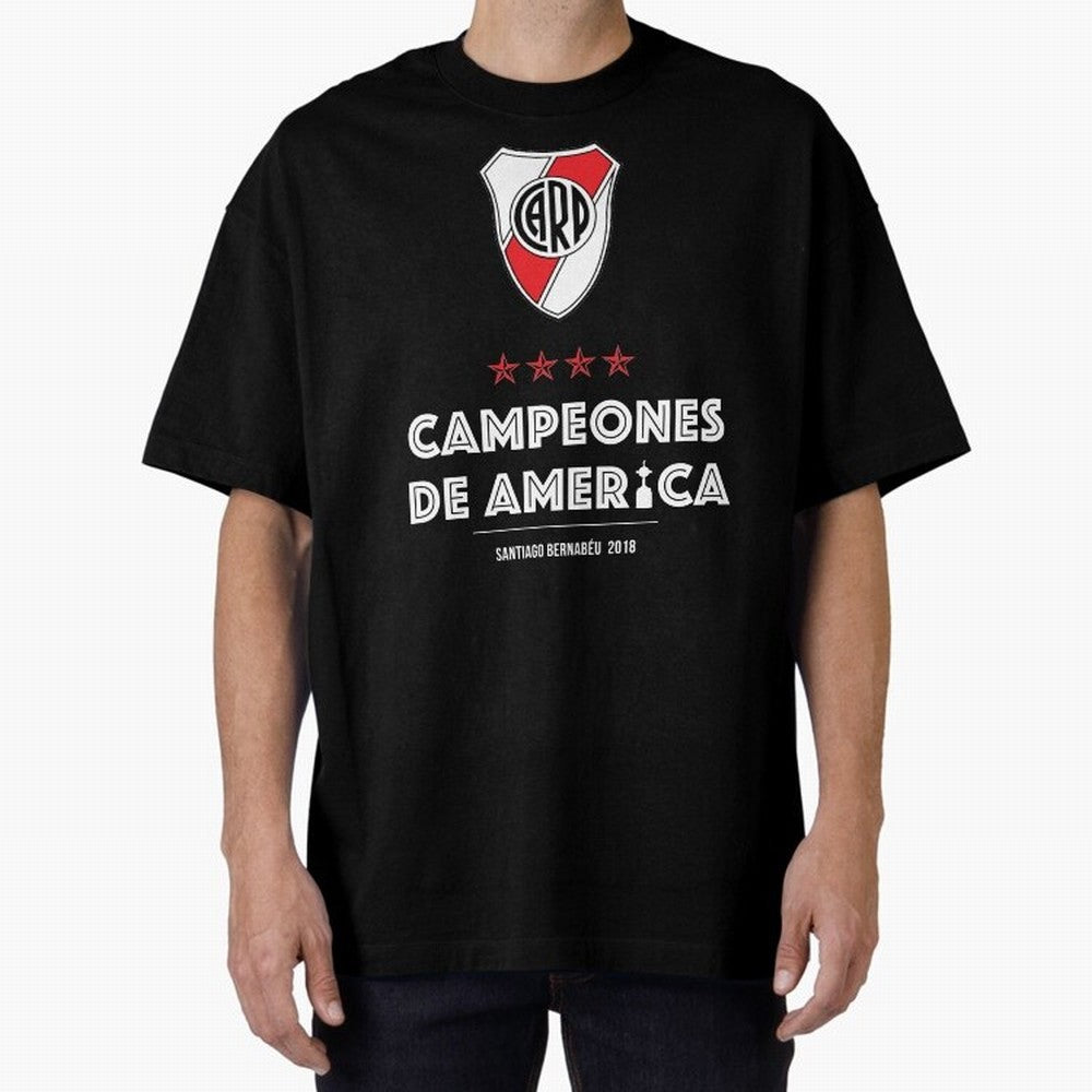 River Plate Classic T-Shirt Show Fan Pride Across FIFA World Cup 2026 Group Stage for Fans of Neymar, Haaland and Cristiano Ronaldo and Portugal, Spain and Germany, Bringing Football Festival Excitement, Trophy Ambitions, Country Rivalries and Star