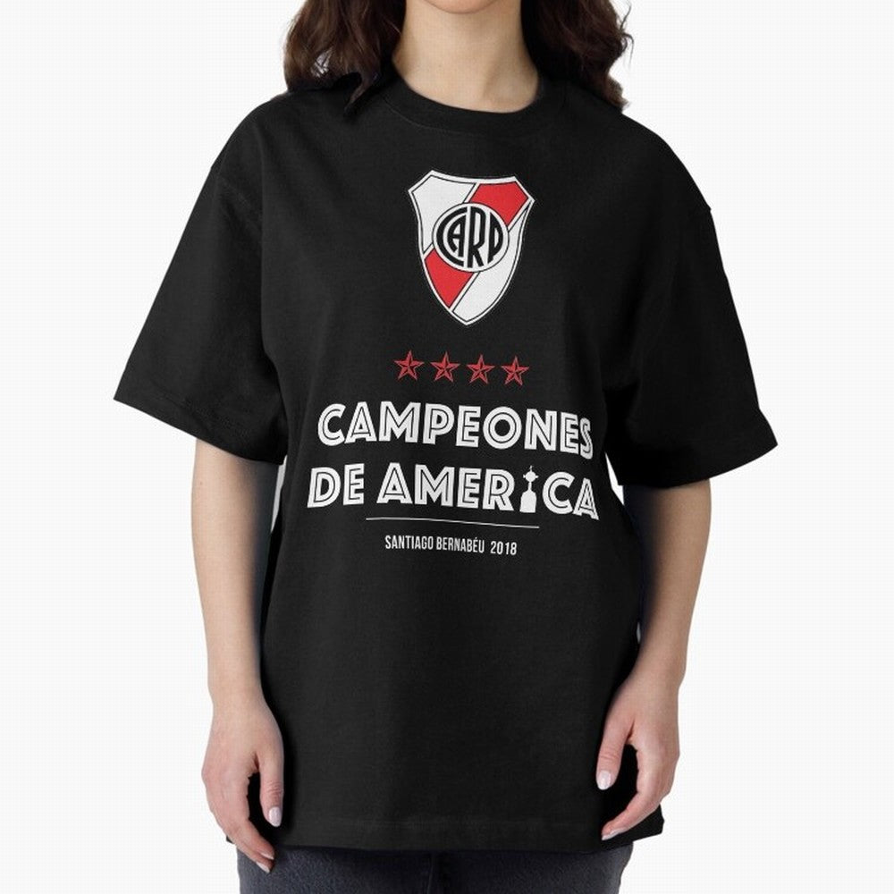 River Plate Classic T-Shirt Show Fan Pride Across FIFA World Cup 2026 Group Stage for Fans of Neymar, Haaland and Cristiano Ronaldo and Portugal, Spain and Germany, Bringing Football Festival Excitement, Trophy Ambitions, Country Rivalries and Star