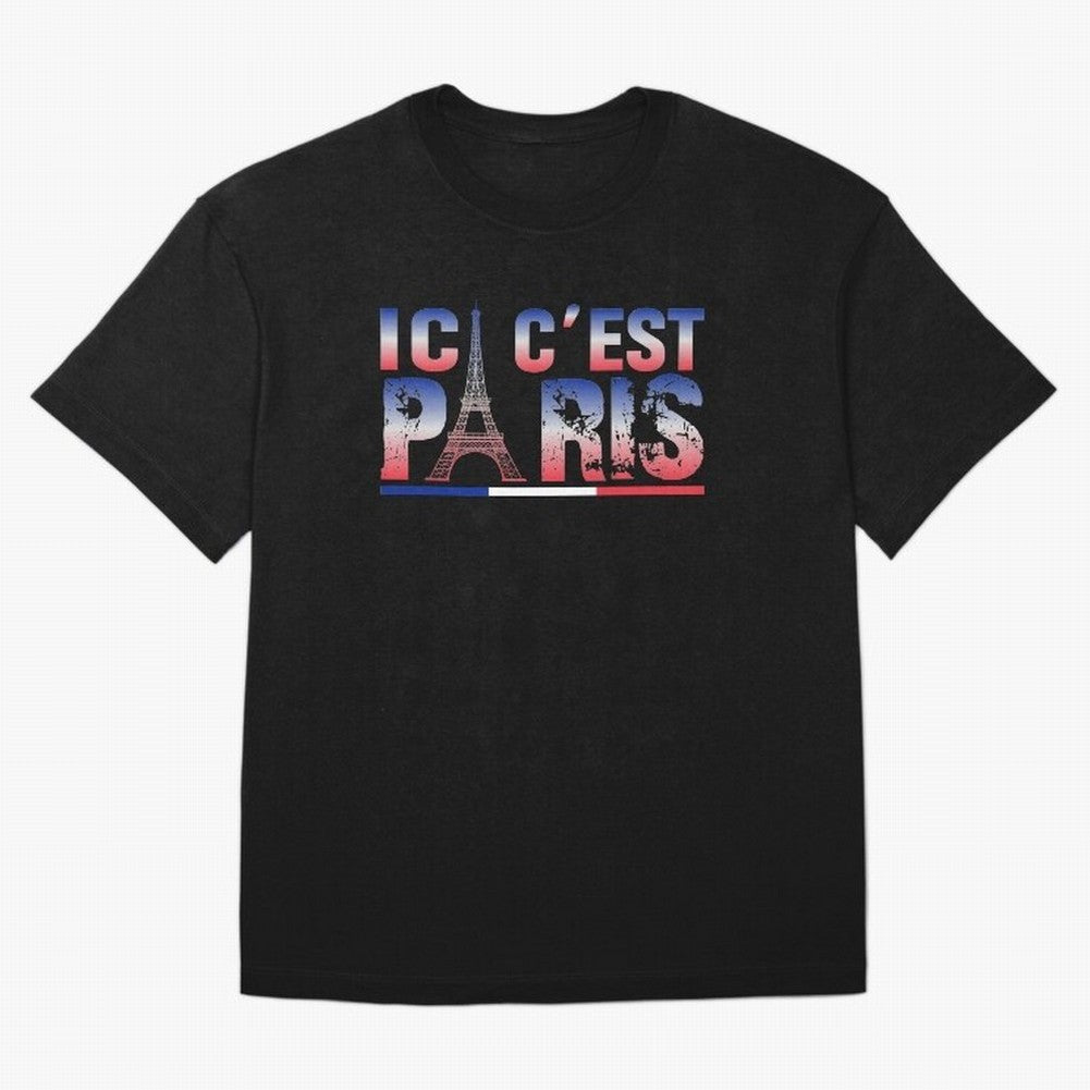 ici c'est paris Essential T-Shirt Show Up for the Glory of FIFA World Cup 2026 for Fans of Mbappe and Portugal, Spain and Germany, Bringing Supporter Pride, Iconic Celebrations, Legendary Names and Global Match Day Energy; Created for Match Day