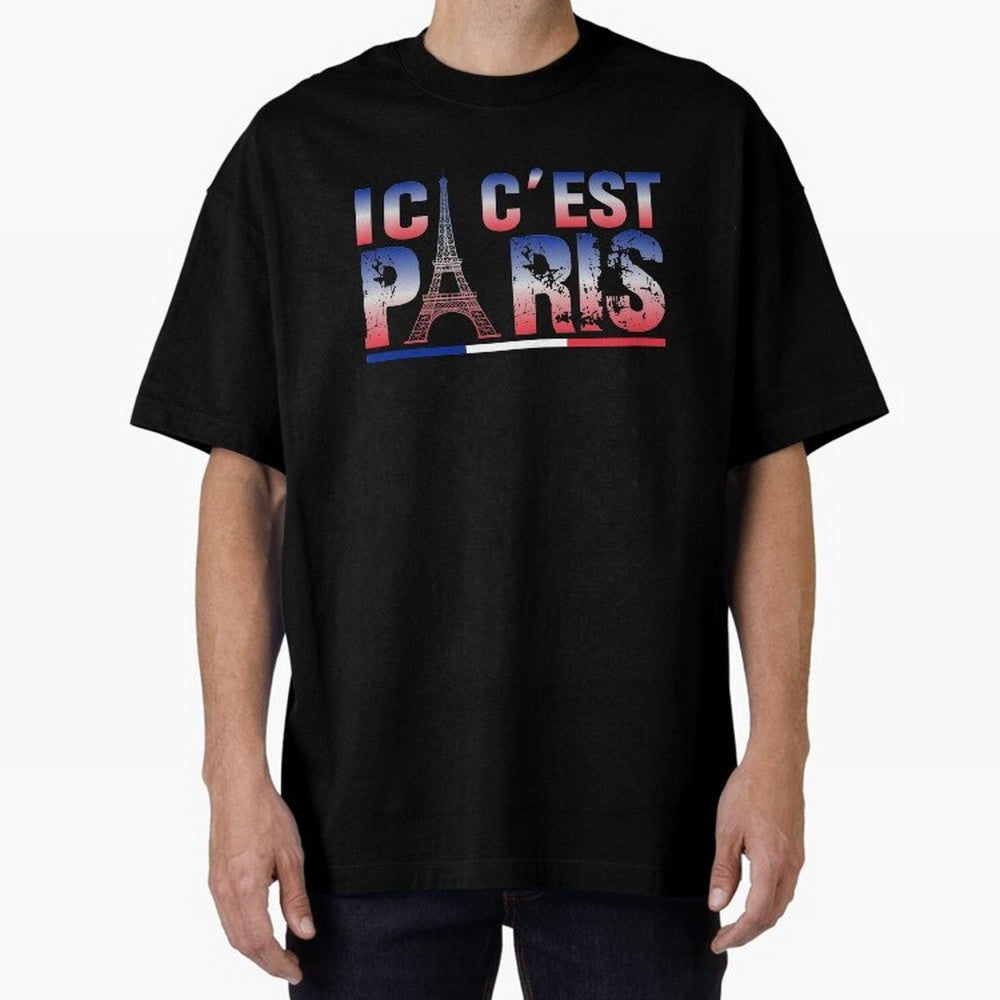 ici c'est paris Essential T-Shirt Show Up for the Glory of FIFA World Cup 2026 for Fans of Mbappe and Portugal, Spain and Germany, Bringing Supporter Pride, Iconic Celebrations, Legendary Names and Global Match Day Energy; Created for Match Day