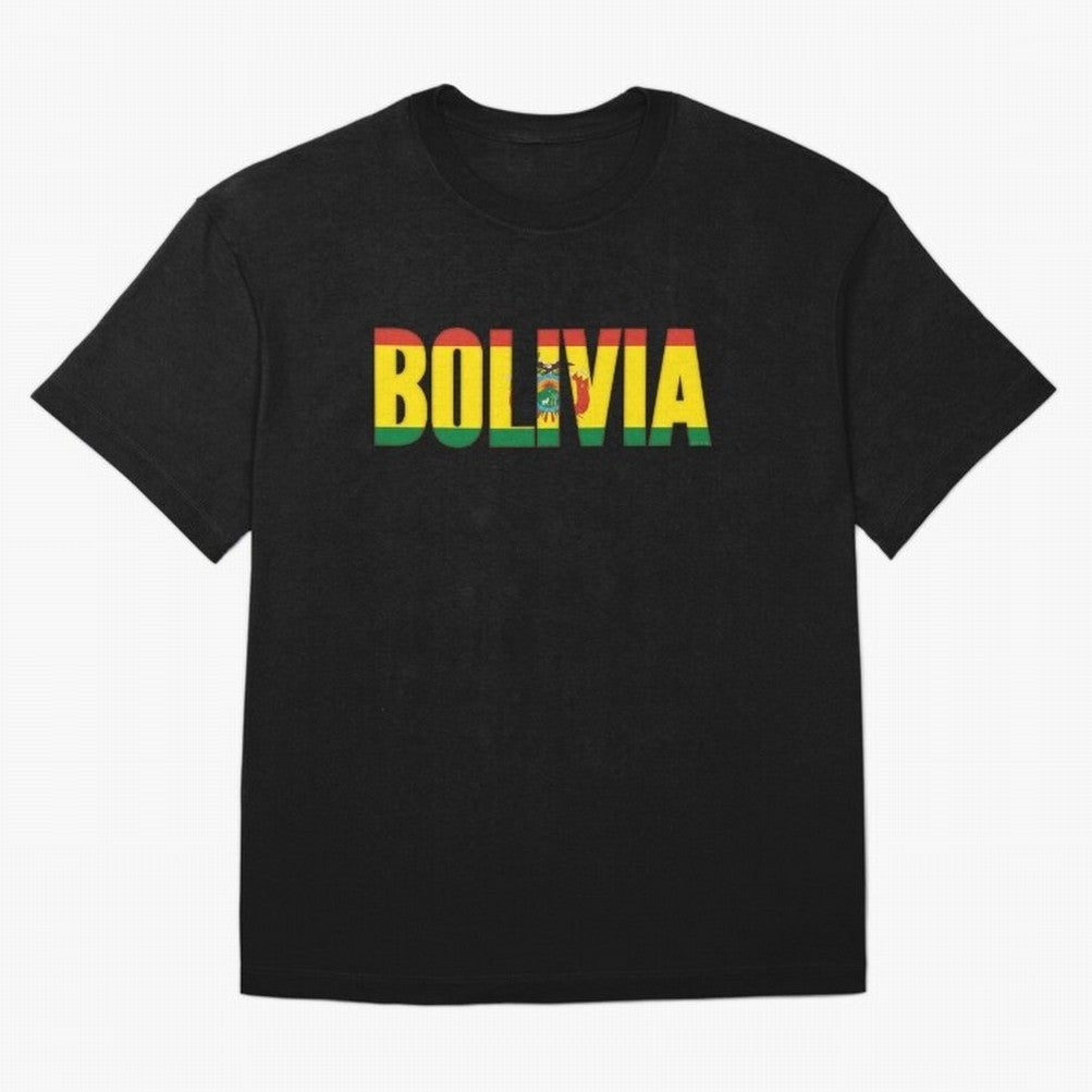 Bolivia Flag Classic T-Shirt Enjoy Match Day Hype around FIFA World Cup 2026, Mbappe, France and Portugal, Football Festival Excitement, Trophy Ambitions, Country Rivalries and Star Player Buzz; Ideal for Football Dads, Football Moms, Friends,