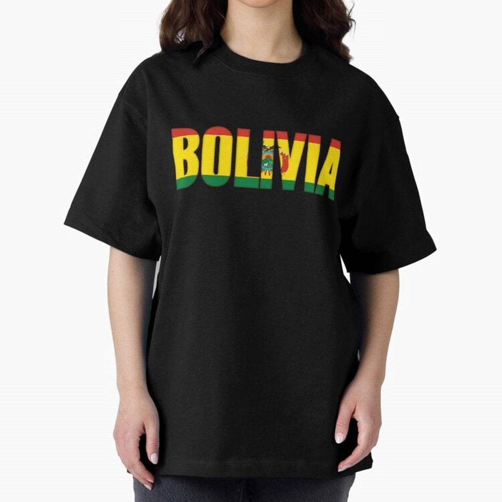 Bolivia Flag Classic T-Shirt Enjoy Match Day Hype around FIFA World Cup 2026, Mbappe, France and Portugal, Football Festival Excitement, Trophy Ambitions, Country Rivalries and Star Player Buzz; Ideal for Football Dads, Football Moms, Friends,