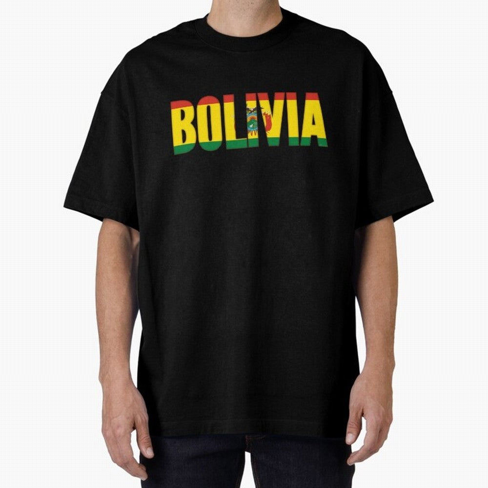 Bolivia Flag Classic T-Shirt Enjoy Match Day Hype around FIFA World Cup 2026, Mbappe, France and Portugal, Football Festival Excitement, Trophy Ambitions, Country Rivalries and Star Player Buzz; Ideal for Football Dads, Football Moms, Friends,