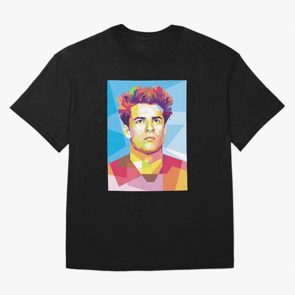 Riqui Puig in Pop Art Portrait Style Classic T-Shirt Follow the Final Road of FIFA World Cup 2026 Spirit, Built around Argentina, France and Brazil, Mbappe, Stadium Memories, Football Loyalty, International Chants and Championship Tradition; Ideal