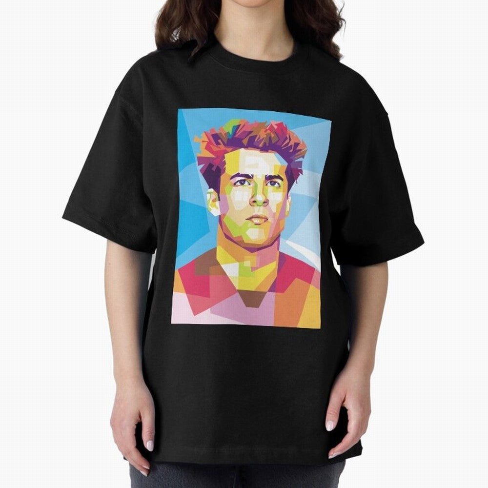 Riqui Puig in Pop Art Portrait Style Classic T-Shirt Follow the Final Road of FIFA World Cup 2026 Spirit, Built around Argentina, France and Brazil, Mbappe, Stadium Memories, Football Loyalty, International Chants and Championship Tradition; Ideal