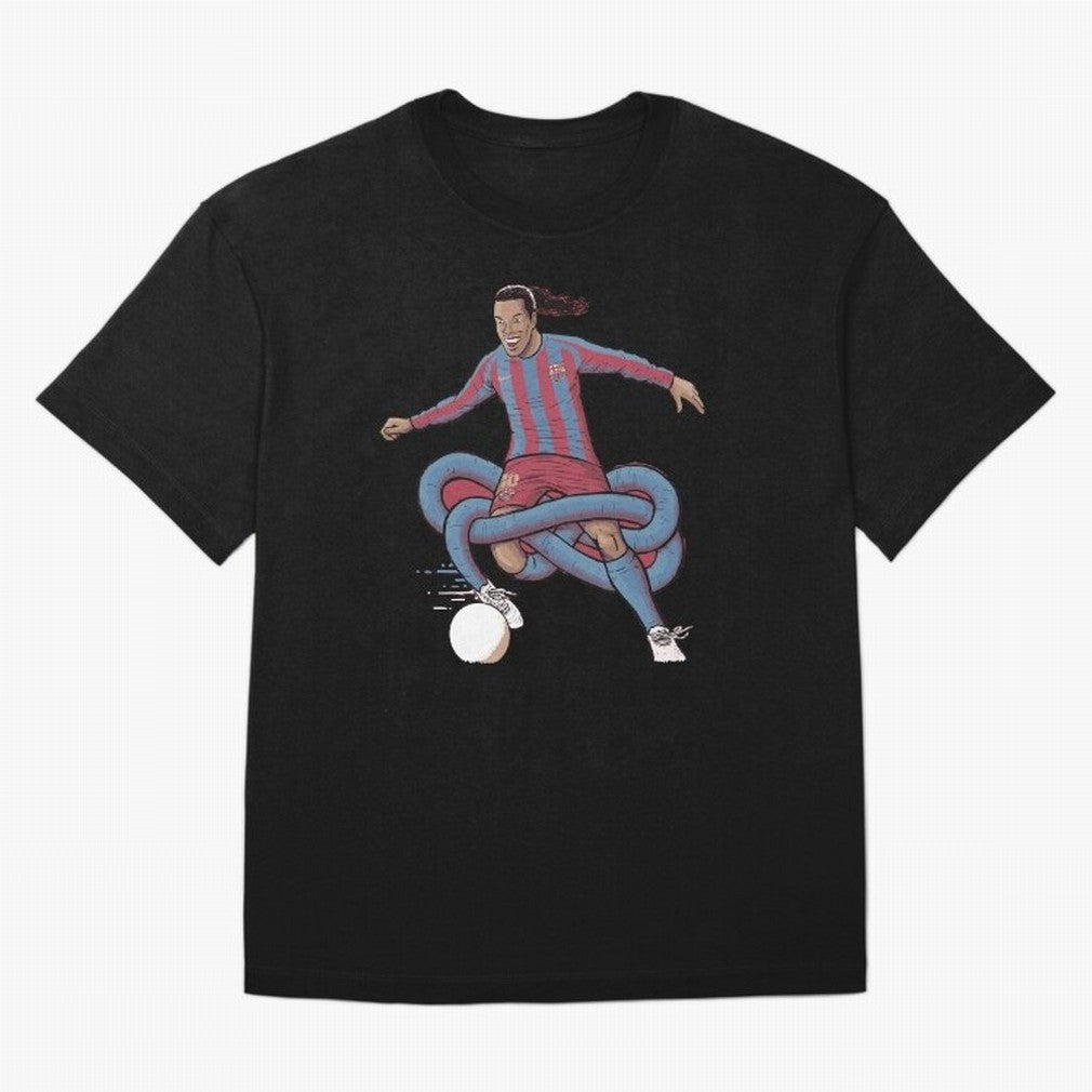 Ronaldinho Oversized T-Shirt Celebrate Fan Culture around the FIFA World Cup 2026 USA Canada Mexico Journey through CR7 Highlights, Brazil, Portugal and Argentina Pride, Supporter Pride, Iconic Celebrations, Legendary Names and Global Match Day