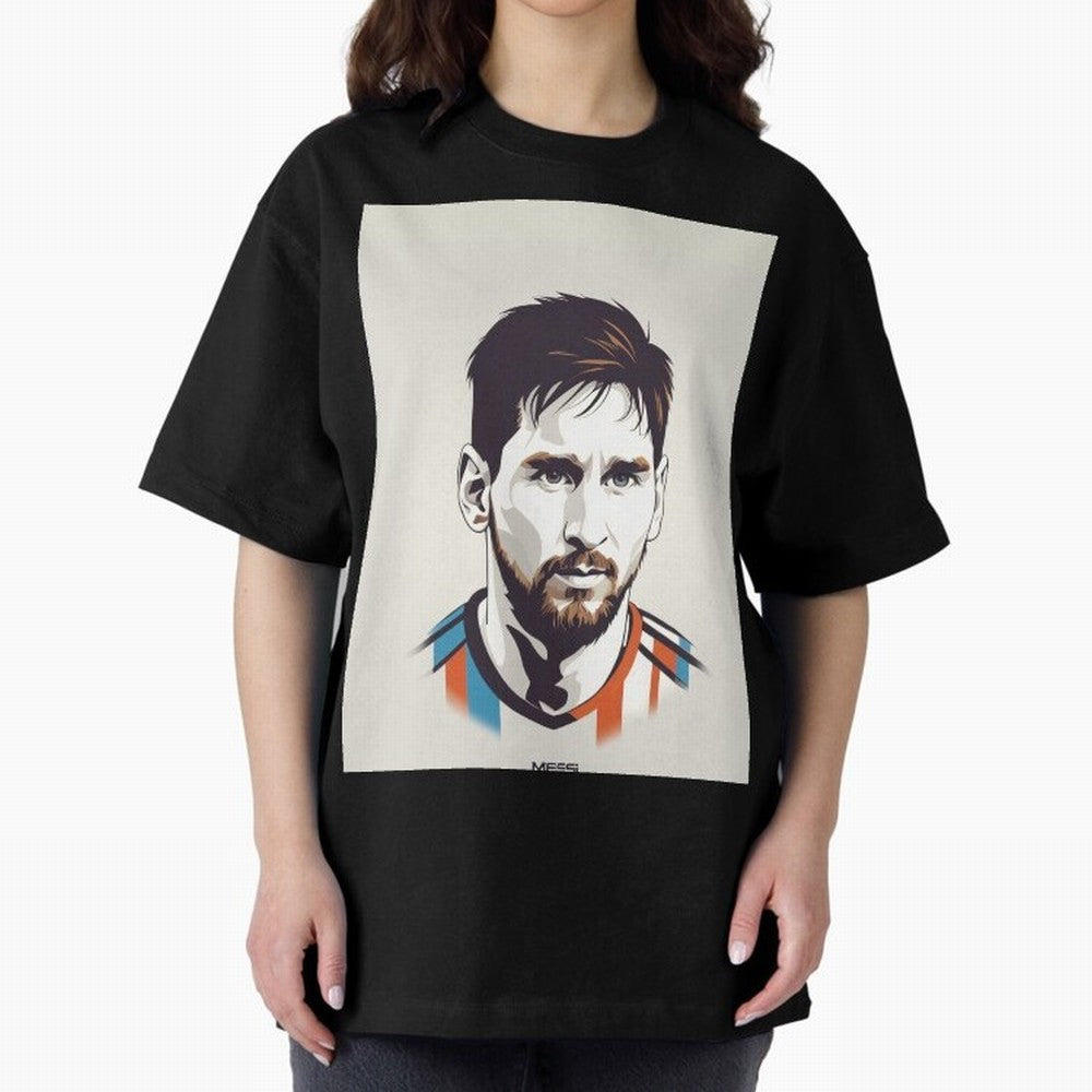 MESSI POP ART Graphic T-Shirt Relive Legendary Nights from the FIFA World Cup 2026 USA Canada Mexico Journey through Messi, CR7 and Mbappe Highlights, Brazil Pride, Worldwide Fan Energy, Dramatic Goals, Stadium Lights and Championship Celebrations;