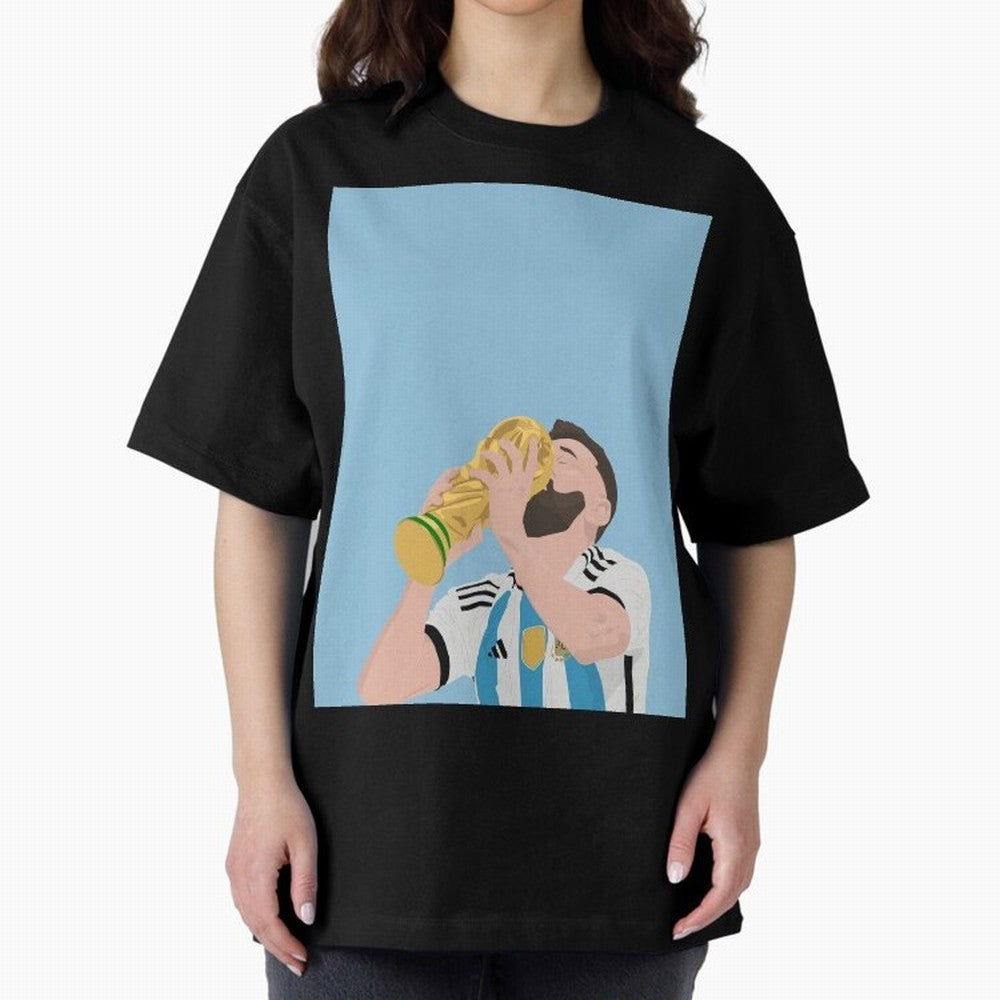 Messi Graphic T-Shirt Make Every Match About Global Football Passion for FIFA World Cup 2026 Group Stage, Highlighting Mbappe and Neymar, Argentina and Brazil, Goal Celebration Energy, Supporter Heritage, Football Icons and Worldwide Tournament