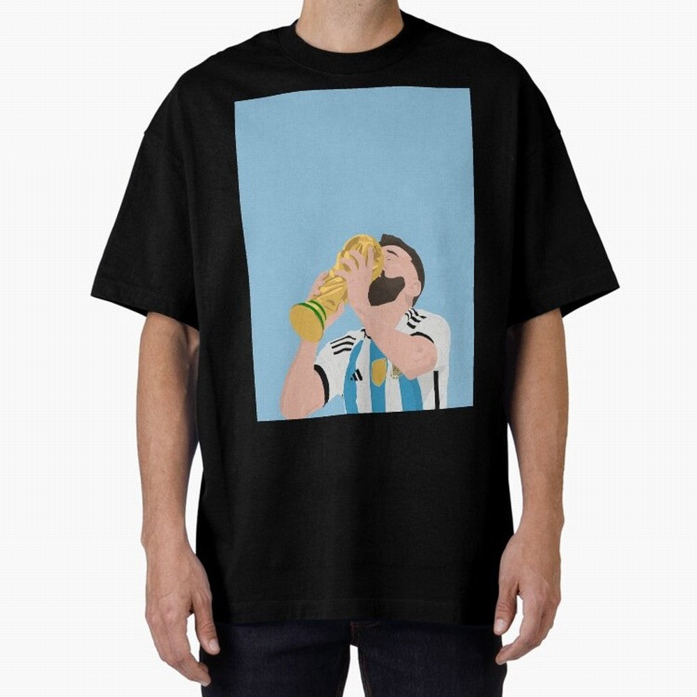 Messi Graphic T-Shirt Make Every Match About Global Football Passion for FIFA World Cup 2026 Group Stage, Highlighting Mbappe and Neymar, Argentina and Brazil, Goal Celebration Energy, Supporter Heritage, Football Icons and Worldwide Tournament