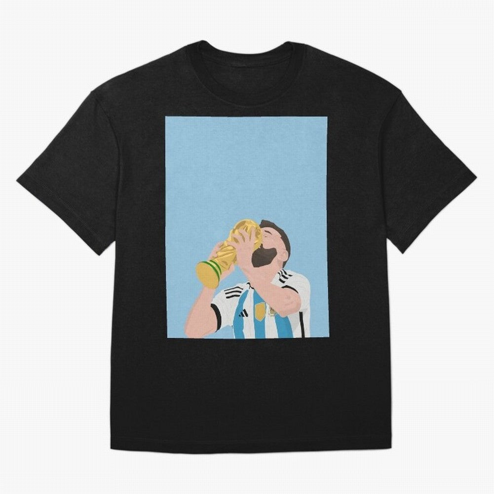 Messi Graphic T-Shirt Make Every Match About Global Football Passion for FIFA World Cup 2026 Group Stage, Highlighting Mbappe and Neymar, Argentina and Brazil, Goal Celebration Energy, Supporter Heritage, Football Icons and Worldwide Tournament
