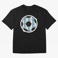 Soccer ball sticker || Buenos Aires Vibes Premium T-Shirt Celebrate Football Dreams Across FIFA World Cup 2026 USA Canada Mexico for Fans of Messi, CR7 and Mbappe and Portugal, Bringing Fan Favorite Moments, National Team Passion, Big Match Drama