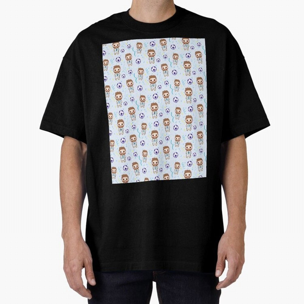 Football Player Pattern Graphic T-Shirt Bring Home the FIFA World Cup 2026 USA Canada Mexico Journey through Messi, CR7 and Mbappe Highlights, France Pride, Football History, Final Match Energy, Crowd Noise and Once in a Lifetime Moments; Made for