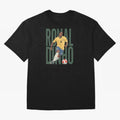 Ronaldinho Gaucho in action Minimalist Graphic Premium T-Shirt Back the Journey through Global Football Passion for FIFA World Cup 2026 Group Stage, with Neymar, Haaland and Cristiano Ronaldo, France, Football Festival Excitement, Trophy Ambitions,