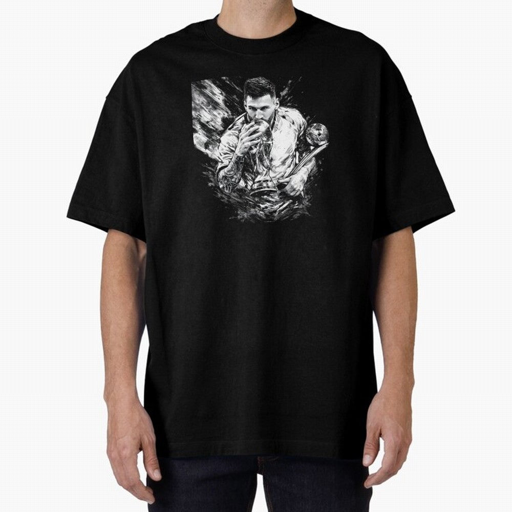 Eternal Glory ¨C Inked Champion Tribute Messi Premium T-Shirt Represent Match Day Hype around FIFA World Cup 2026 USA Canada Mexico, Messi and Cristiano Ronaldo, France, Tournament Hype, Historic Matchups, Family Viewing Parties and Global Sports