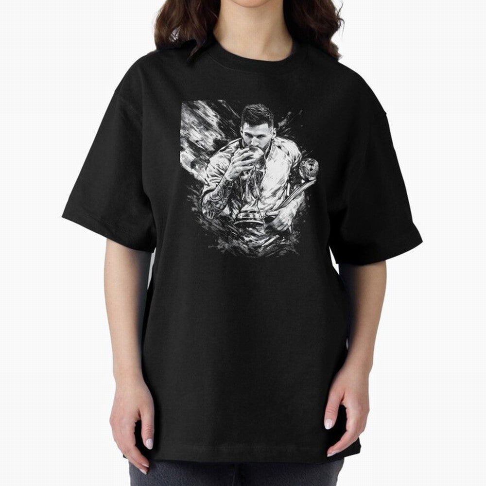 Eternal Glory ¨C Inked Champion Tribute Messi Premium T-Shirt Represent Match Day Hype around FIFA World Cup 2026 USA Canada Mexico, Messi and Cristiano Ronaldo, France, Tournament Hype, Historic Matchups, Family Viewing Parties and Global Sports