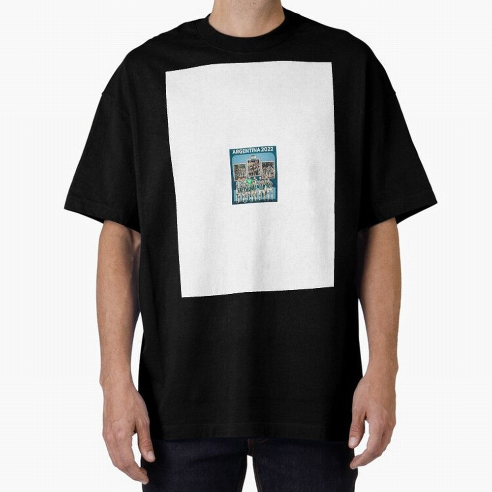 Argentina World Cup 2022 Qatar Graphic T-Shirt Share the Excitement of FIFA World Cup 2026 Group Stage for Fans of Haaland and Mbappe and England and Germany, Bringing Championship Spirit, Famous Goals, Roaring Crowds and International Football