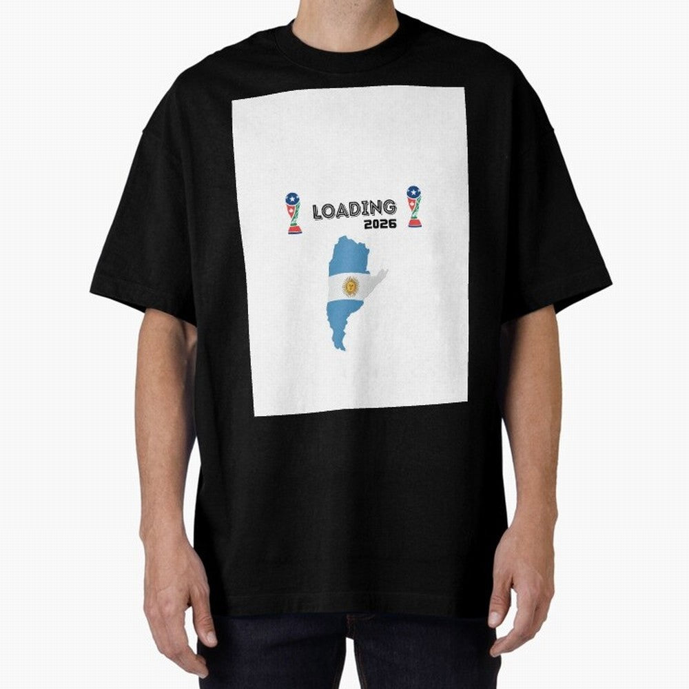 Argentina Football Team: Squad, History, Achievements, Fixtures & Latest Updates Graphic T-Shirt Celebrate Golden Goal Energy in FIFA World Cup 2026 USA Canada Mexico for Fans of Messi and Cristiano Ronaldo and England, France and Netherlands,