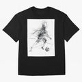 Abstract Soccer Player Sketch ¡ª Minimal Line Art Design Premium T-Shirt Get Ready for FIFA World Cup 2026 USA Canada Mexico Spirit, Built around Brazil, Messi, CR7 and Mbappe, Game Day Rituals, Football Legends, Country Pride and the Road to the
