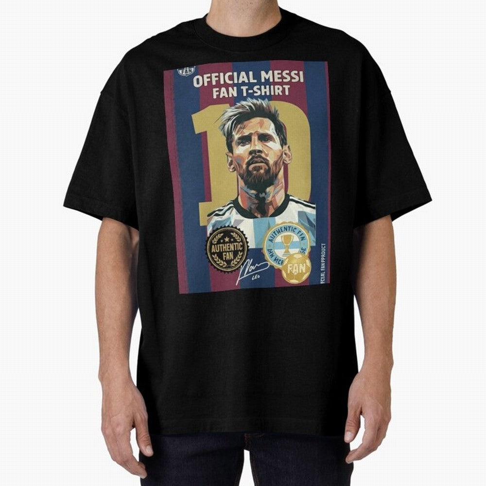 MESSI FAN TSHRT Premium T-Shirt Wear the Spirit of Global Football Passion for FIFA World Cup 2026 USA Canada Mexico, Centered on Messi and Cristiano Ronaldo, France and Portugal, Football Passion, Legendary Performances, Festival Vibes and