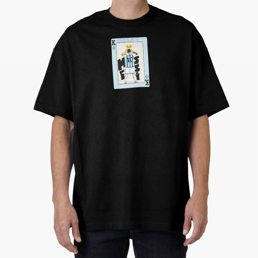 Deck of cards Messi Premium T-Shirt Bring a Vintage Feel to Match Day Hype around FIFA World Cup 2026 USA Canada Mexico, Cristiano Ronaldo, Haaland and CR7, Spain and Netherlands, Classic Soccer Heritage, Championship Pressure, Fan Loyalty and