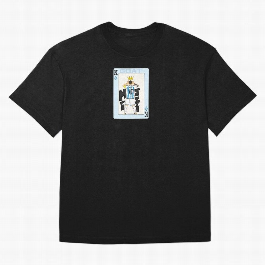 Deck of cards Messi Premium T-Shirt Bring a Vintage Feel to Match Day Hype around FIFA World Cup 2026 USA Canada Mexico, Cristiano Ronaldo, Haaland and CR7, Spain and Netherlands, Classic Soccer Heritage, Championship Pressure, Fan Loyalty and