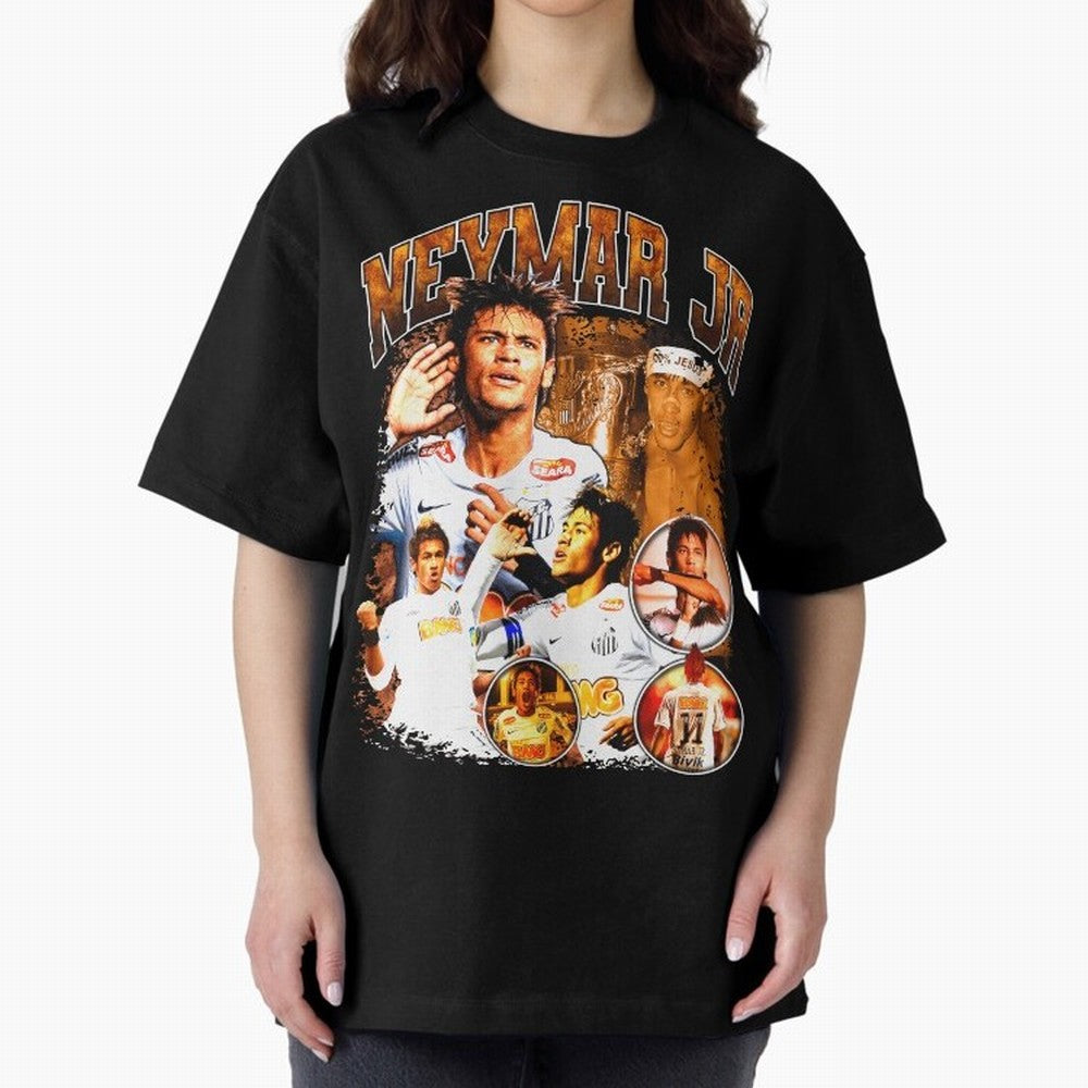 Neymar Jr Santos Vintage Retro Design Essential T-Shirt Join the Countdown to Match Day Hype around FIFA World Cup 2026 Group Stage, Messi, Neymar and Mbappe, Argentina, France and Brazil, Tournament Hype, Historic Matchups, Family Viewing Parties
