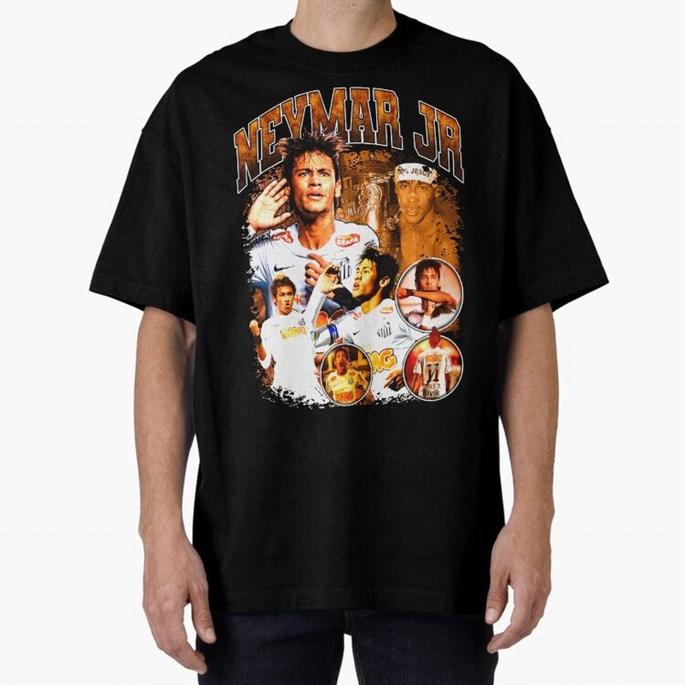 Neymar Jr Santos Vintage Retro Design Essential T-Shirt Join the Countdown to Match Day Hype around FIFA World Cup 2026 Group Stage, Messi, Neymar and Mbappe, Argentina, France and Brazil, Tournament Hype, Historic Matchups, Family Viewing Parties