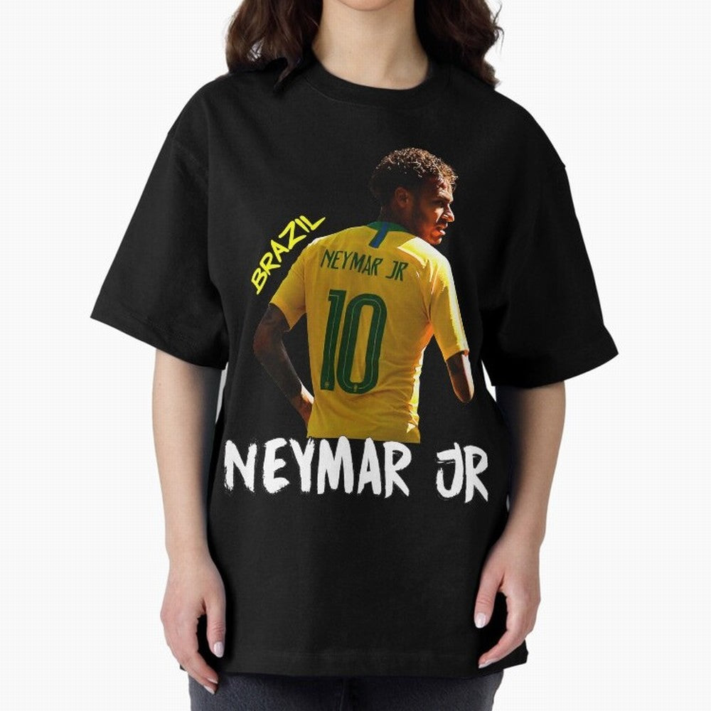 Brazil Neymar Selecao Essential T-Shirt Carry the Colors and Pride of FIFA World Cup 2026 Group Stage Spirit, Driven by Portugal, Spain and Germany, Mbappe, Football Festival Excitement, Trophy Ambitions, Country Rivalries and Star Player Buzz;