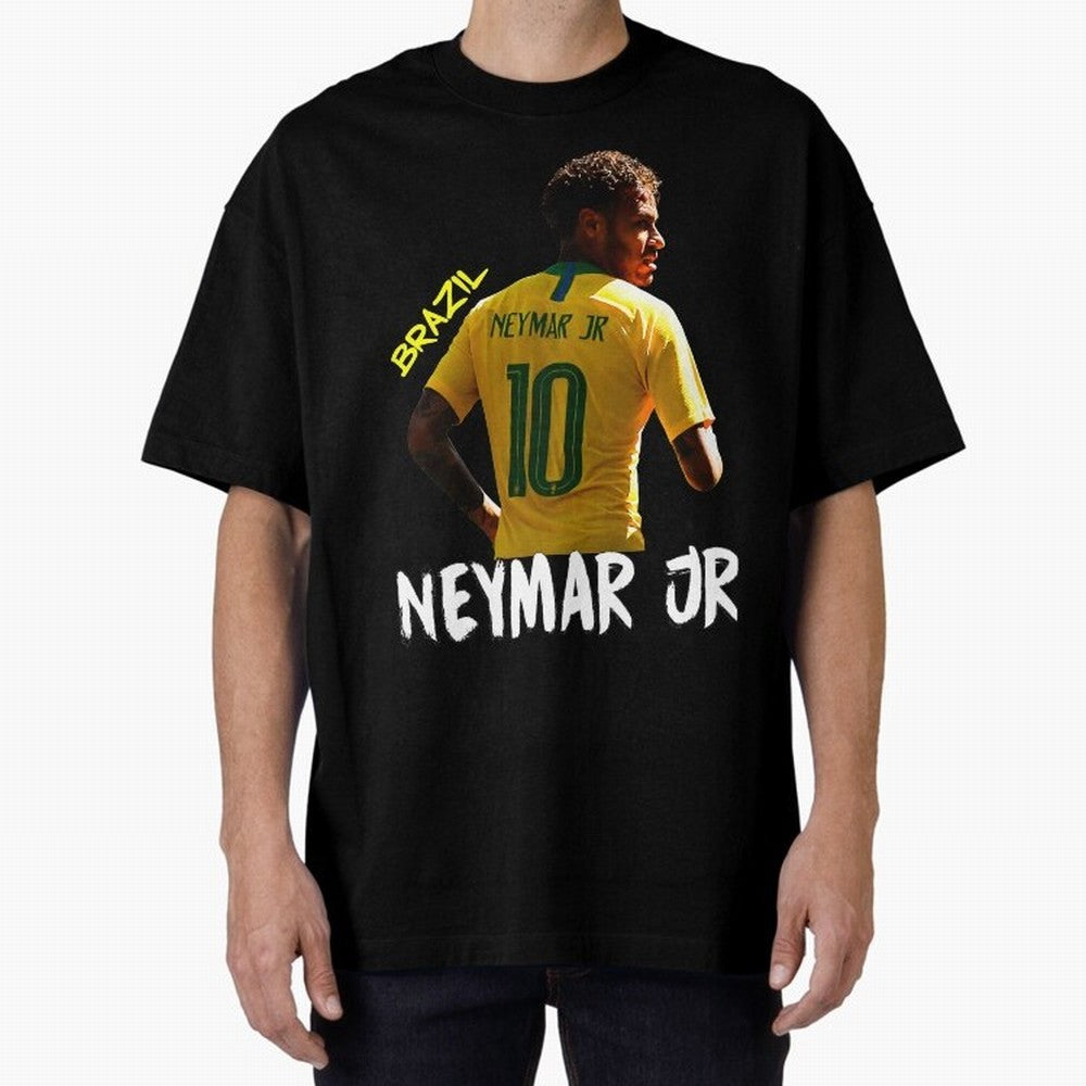 Brazil Neymar Selecao Essential T-Shirt Carry the Colors and Pride of FIFA World Cup 2026 Group Stage Spirit, Driven by Portugal, Spain and Germany, Mbappe, Football Festival Excitement, Trophy Ambitions, Country Rivalries and Star Player Buzz;