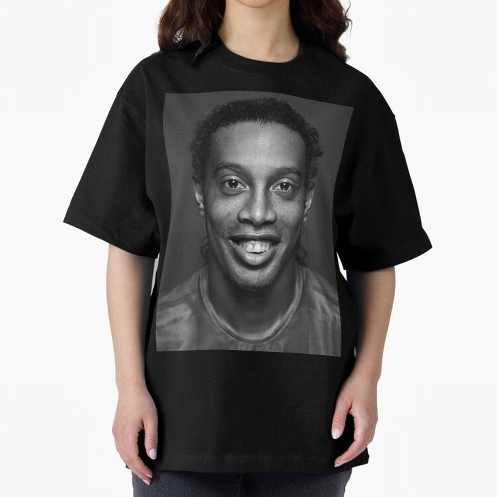 Ronaldinho Wallpaper Classic T-Shirt Keep Football History Alive during Match Day Hype around FIFA World Cup 2026 Group Stage, Haaland, Argentina and Brazil, Global Supporter Spirit, Legendary Goals, National Colors and Tournament Celebration;