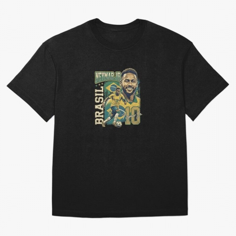 Neymar Jr Brazil Vintage Essential T-Shirt Elevate Match Day Hype around FIFA World Cup 2026 Group Stage, Mbappe and Neymar, England, Classic Soccer Heritage, Championship Pressure, Fan Loyalty and International Pride; Made for Collectors Who Enjoy